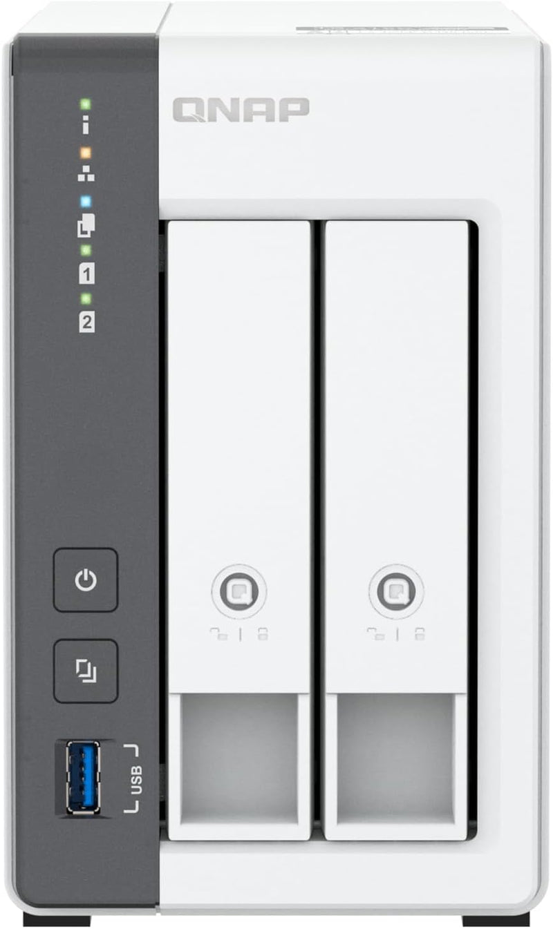 QNAP TS-216G 2-Bay 2.5GbE Home NAS — main product image