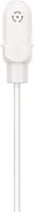 Shure DL4W/O-MTQG-A DuraPlex Lavalier Mic White Omnidirectional