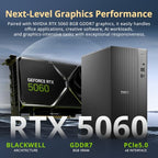 Dell ECT 1250 Tower Desktop with Core Ultra 7 and RTX 5060