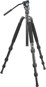 Sirui N-2004S + VA-5 Aluminum Tripod with Fluid Video Head — main product image