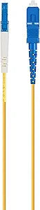 Monoprice 138447 20M Fiber Optic Cable LC/UPC-SC/UPC — main product image