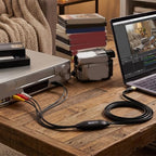 YUEHISY USB Video Capture Card for VHS and S-Video Transfer