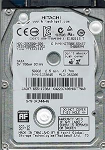 Hitachi HTS545050A7E362 500GB HDD — main product image