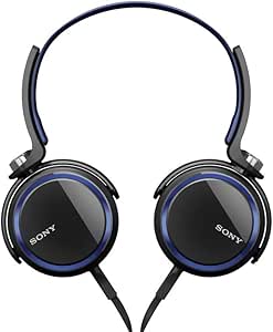 Sony MDRXB400/BLU Extra Bass Over-Ear Headphones — main product image