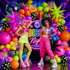 Nieckos Neon Balloon Garland Arch Kit for Glow Parties
