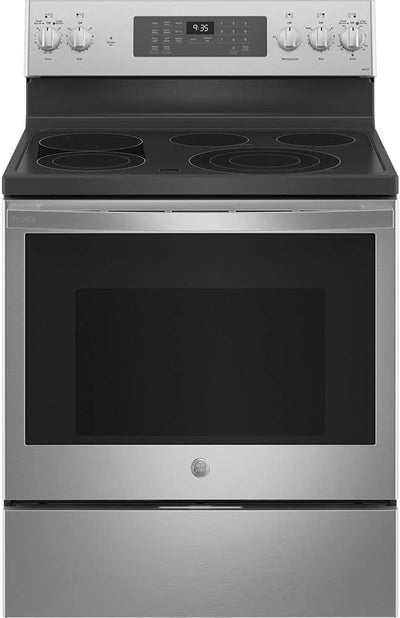 GE PB935YPFS 30" Electric Smart Range, Air Fry, True Convection