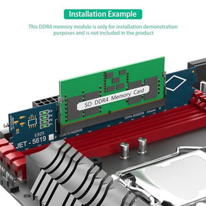 HULNAMRYK SODIMM to DIMM Laptop Memory Adapter Card