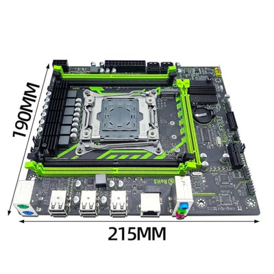 Ayylltx X99-8D4 LGA2011-3 Motherboard Combo with Xeon E5-2650 V4
