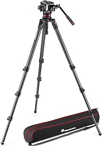 Manfrotto 504X Fluid Video Head 536 Carbon Tripod Kit — main product image