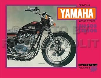 Yamaha XS650 & TX650 1974-1975 Repair Shop Manual - Motorcycle Service — main product image