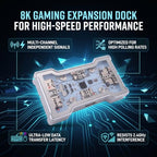 Yoidesu 8K Gaming Docking Station with RGB Lighting