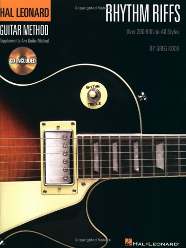Hal Leonard Corporation Rhythm Riffs Guitar Songbook