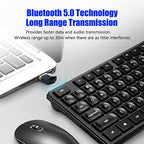 QLECMSGSW 5.0 Wireless Audio Transmitter and Receiver Dongle