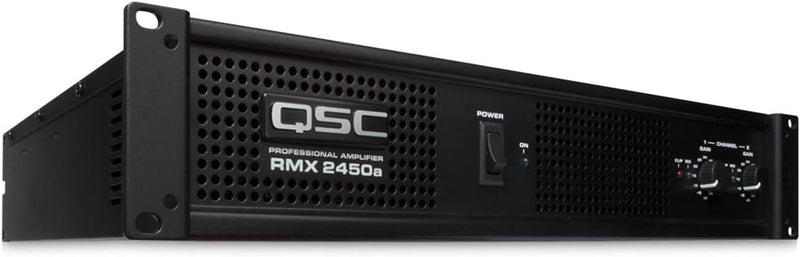 QSC RMX2450a 800 Watt 2 Channel Power Amplifier — main product image