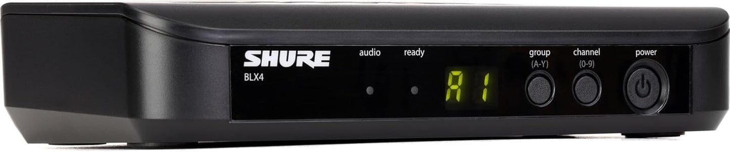 Shure BLX4=-H9 Single Channel Wireless Receiver H9 Band