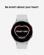 Samsung 656942408147 Galaxy Watch 4 44mm Silver - Renewed