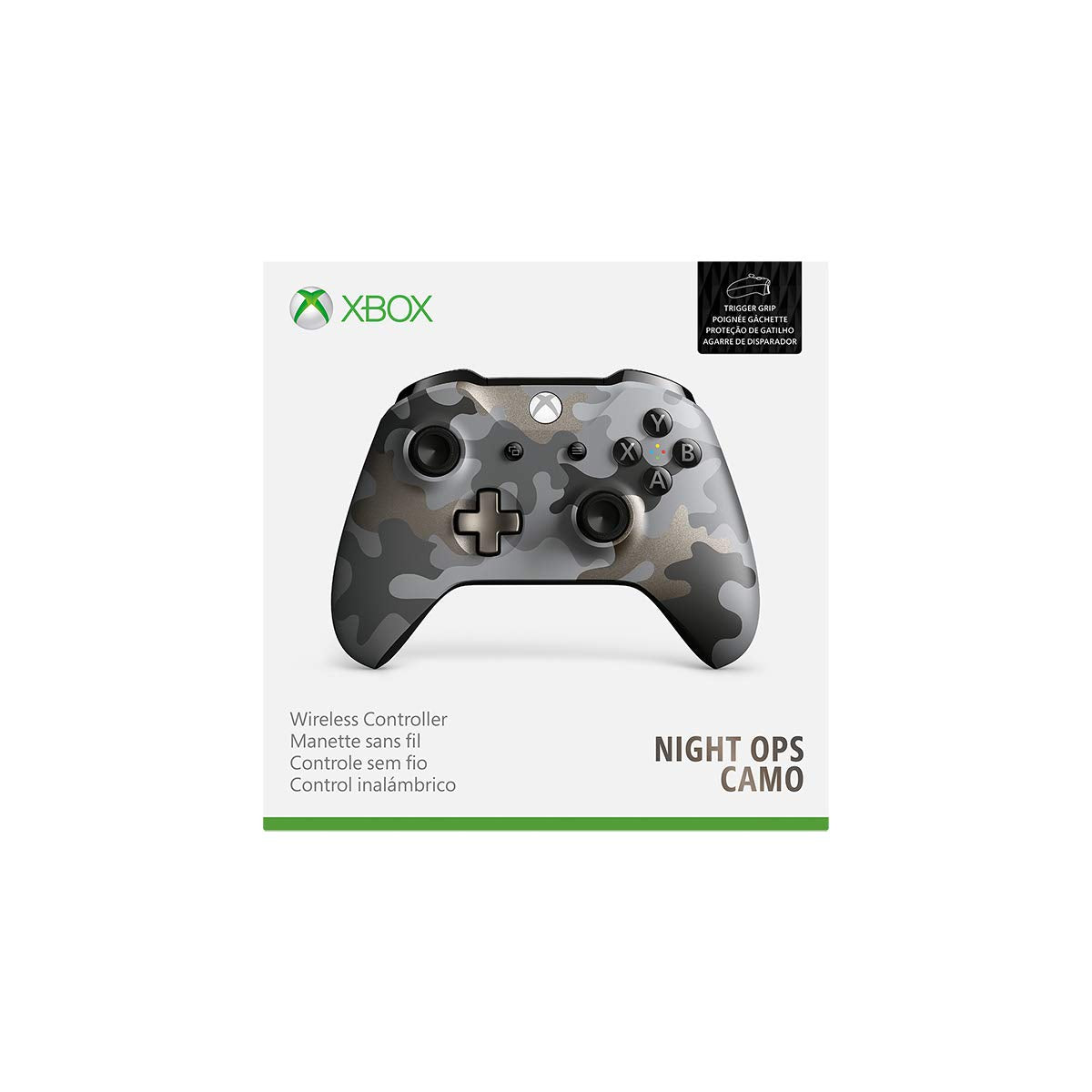Microsoft WL3-00150 Xbox Wireless Night Ops Camo Controller