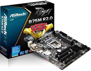 ASRock B75M R2.0 DDR3 Micro ATX Motherboard — main product image