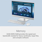 Dell 27 All-in-One Touchscreen Desktop with Intel Core Ultra 7