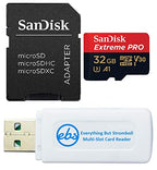 SanDisk 32GB Extreme Pro MicroSD for GoPro Hero 10 + Reader
