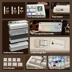 EPOMAKER RT75 Wireless Hot-Swap Mechanical Keyboard
