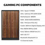 KOTIN RTX 5070 Ryzen 7 9700X Prebuilt Gaming PC
