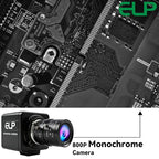 ELP Monochrome Global Shutter USB Camera with Manual Zoom