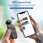 NTMHCTA Mini Body Camera with 2K Video and Audio Recording