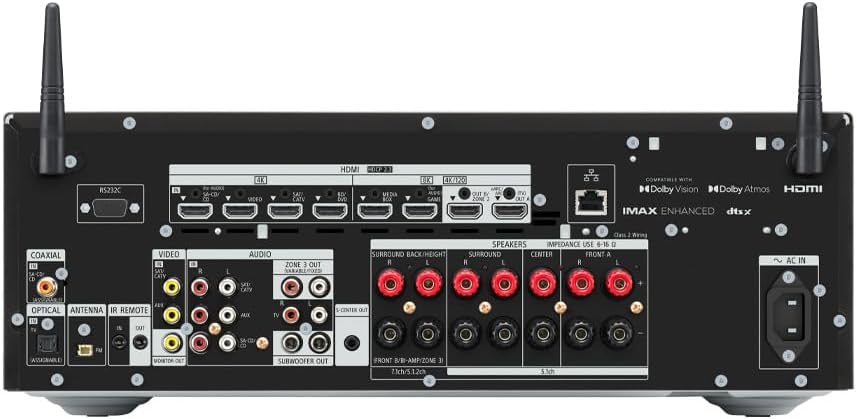 Sony STR-AZ1000ES 7.2 CH 8K A/V Receiver ES Series