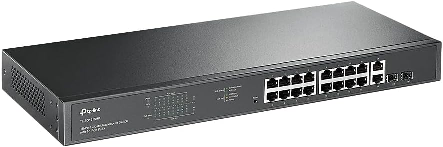 TP-Link TL-SG1218MP 16 Port Gigabit PoE Switch