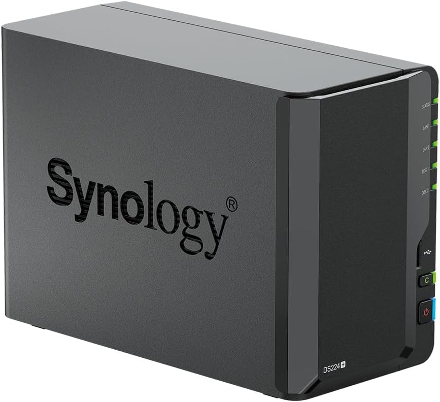 Synology DiskStation DS224+ 8TB SSD NAS Server