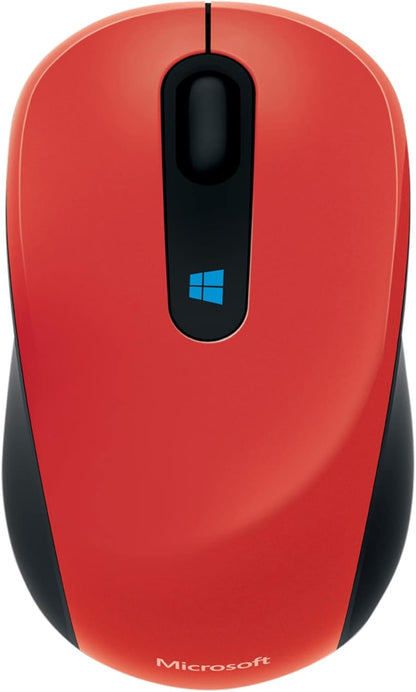 Microsoft 43U-00023 Sculpt Mobile Mouse - Flame Red