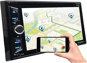 Gravity 701160347690 6.2" Double Din Car Stereo Bluetooth