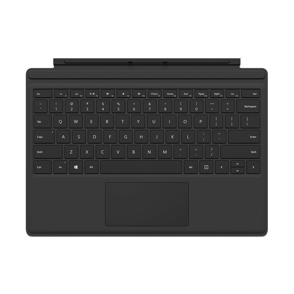 Microsoft QC7-00001 Surface Pro Type Cover Black (Renewed)