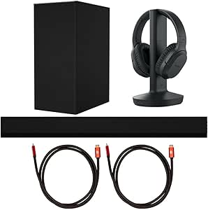 LG E10LGGX Soundbar with Wireless Subwoofer and Headphones