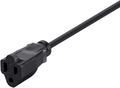 Monoprice 105298: 3ft 3-Prong Extension Cord, Black