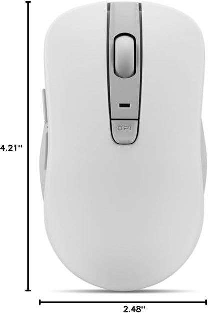 Lenovo 4Y51N41591 Bluetooth Silent Mouse - White