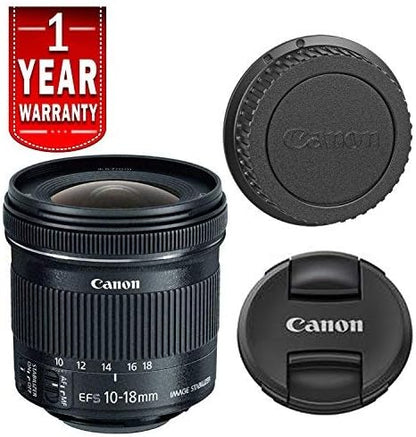 Canon 9519B002-cr EF-S 10-18mm STM Lens (Renewed)