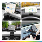 Polaroid PCM1019BK: Magnetic Car Dashboard Phone Holder