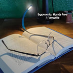 Mighty Bright 47011 Rechargeable Clip On Book Light Blue