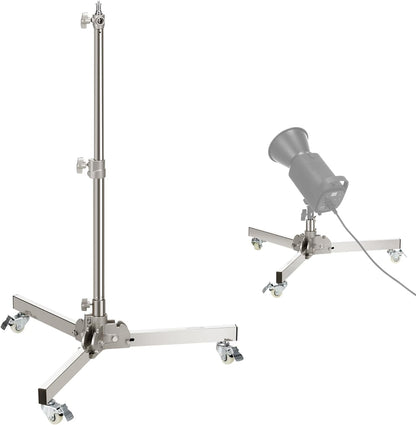 Neewer 10103529 Heavy Duty Light Stand with Casters