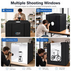 PULUZ 39-Inch LED Product Photography Light Box