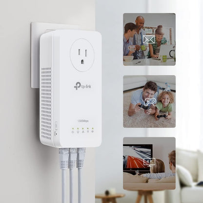 TP-Link TL-WPA8631P KIT AV1300 Powerline WiFi Extender
