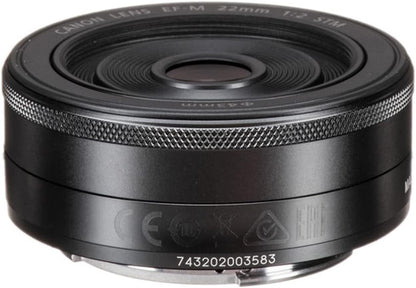 Canon 5985B002-cr EF-M 22mm f/2 STM Lens - Renewed