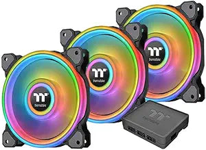 Thermaltake CL-F088-PL12SW-A Riing 12 RGB Case Fan 3-Pack
