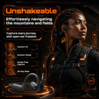 JrnyEote OWS-G206 Open-Ear Bone-Conduction Camera Headphones