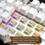 RK ROYAL KLUDGE RK952 Full-Size Hot-Swappable Mechanical Keyboard