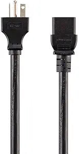 Monoprice 140089 Heavy Duty Extension Cord - 15ft, NEMA 6-20P to C19