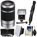 Sony 55-210mm E-Mount Lens + Flash + Filters Kit