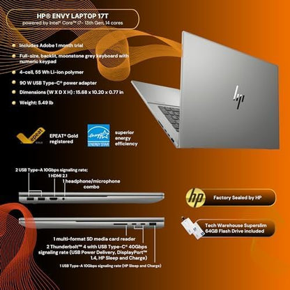 HP Envy 17T Ultra 7 Touchscreen 17.3" Laptop 32GB RAM,1TB SSD
